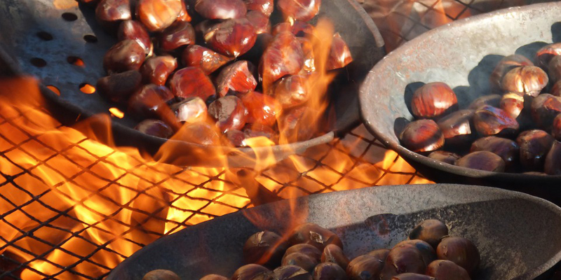 Castagne a tavola