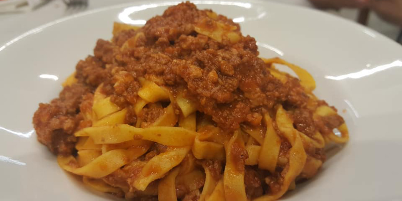 Tagliatelle al ragù bolognese
